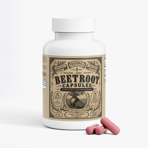Beetroot Capsules Organic  – Supports Healthy Blood Flow & Circulation