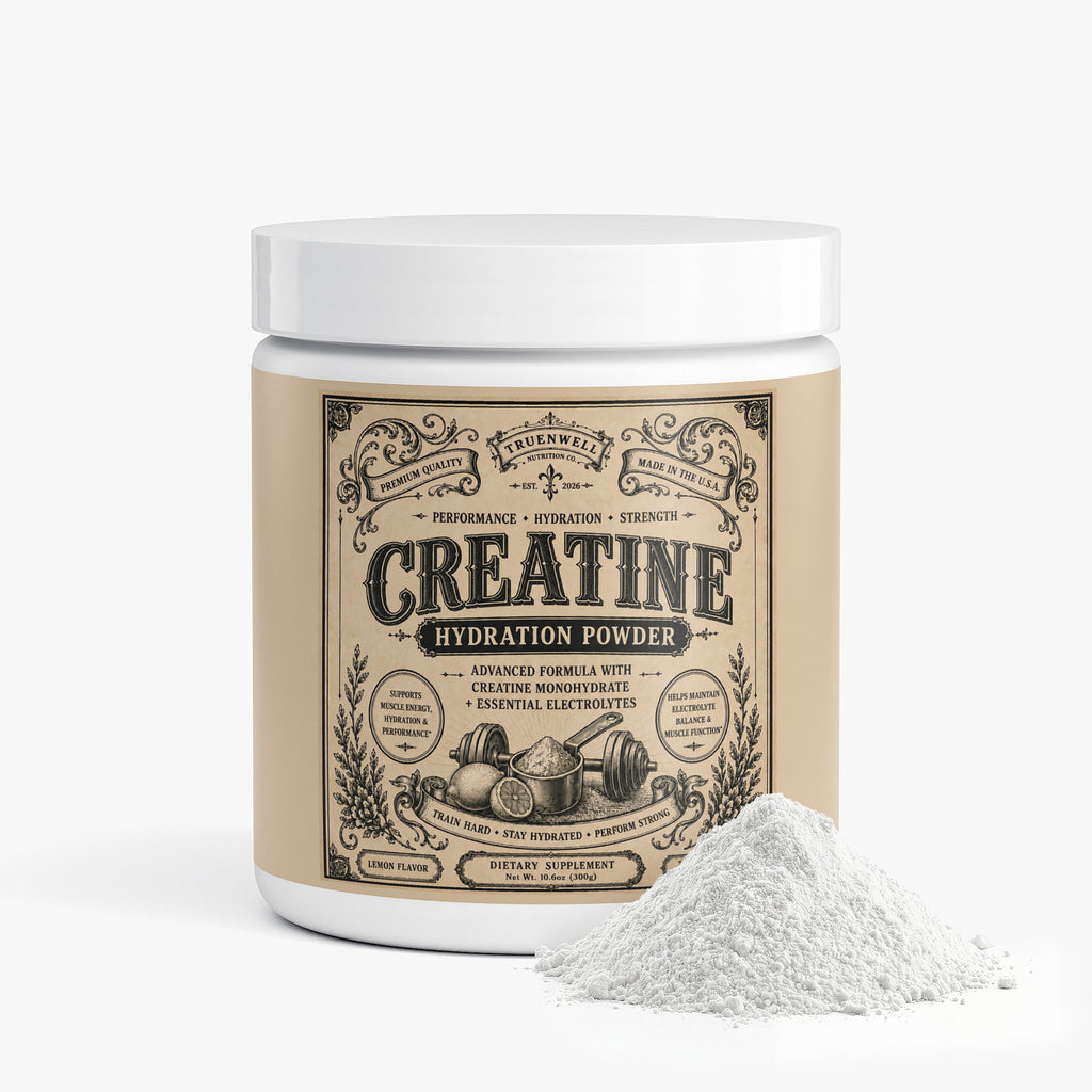 Creatine Monohydrate Hydration Powder with Electrolytes - Lemon