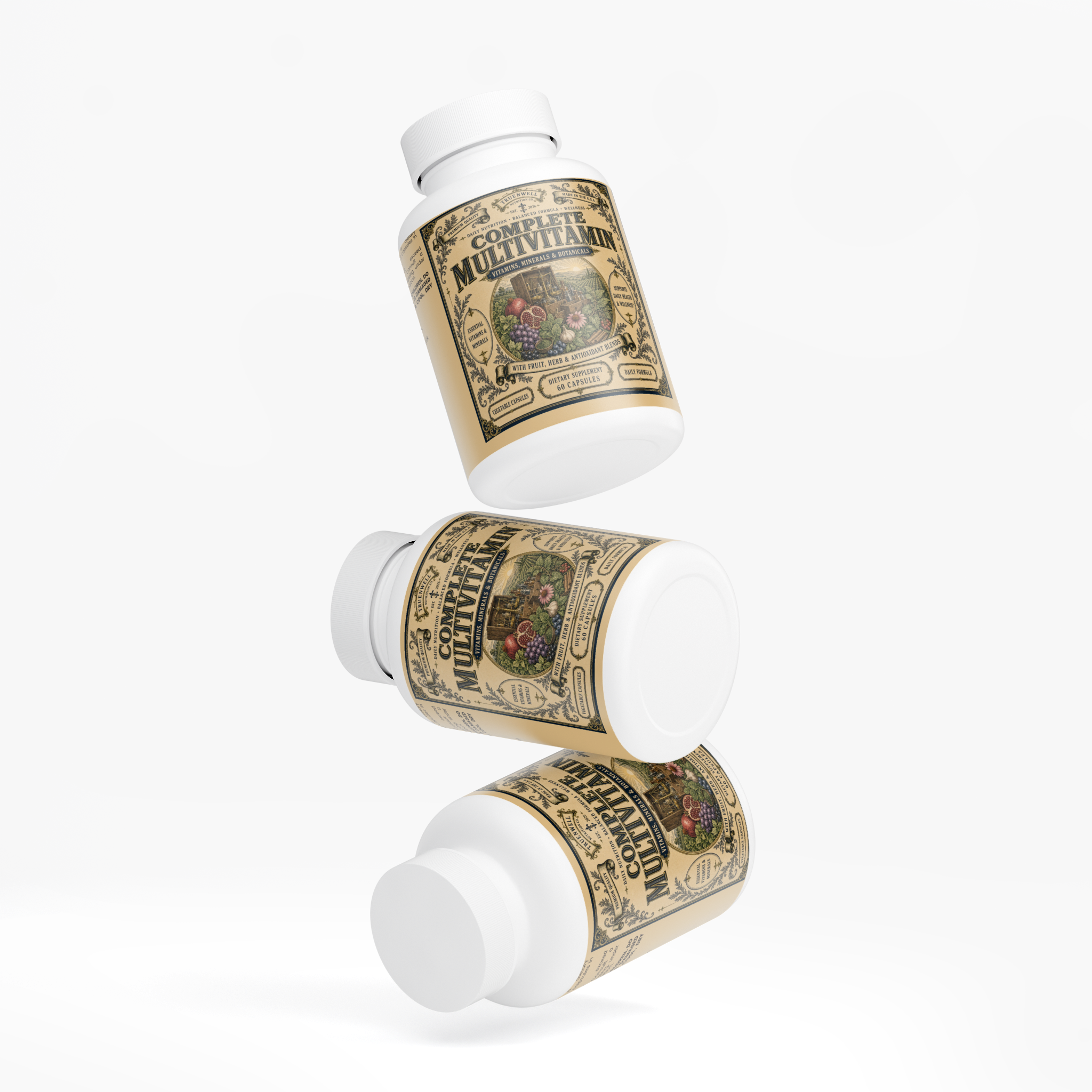 Complete Multivitamin with Minerals & Botanicals – 60 Capsules