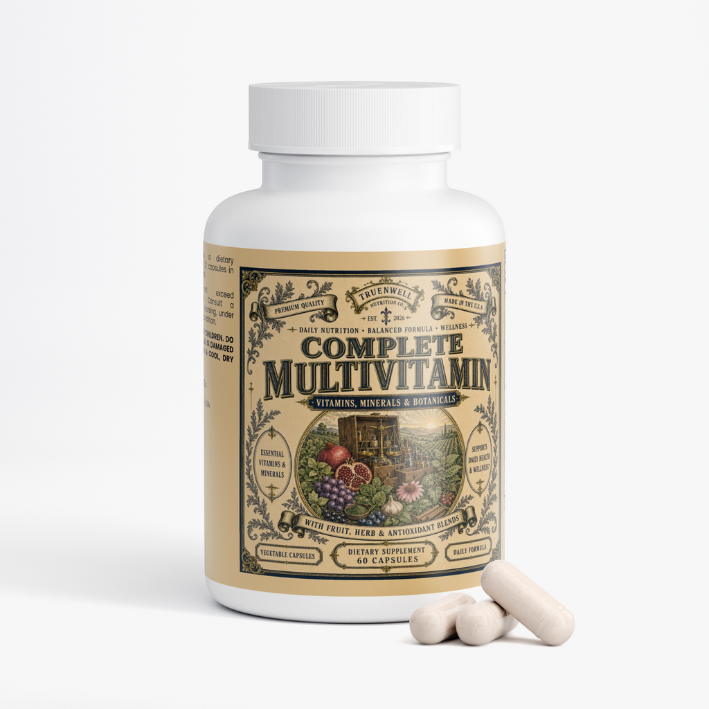 Complete Multivitamin with Minerals & Botanicals – 60 Capsules
