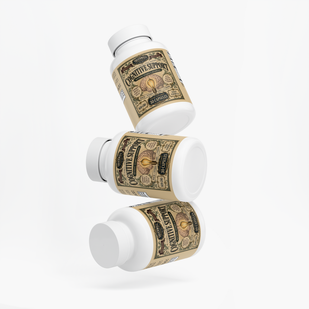 Cognitive Support with Bacopa, Alpha GPC & L-Theanine – 30 Capsules