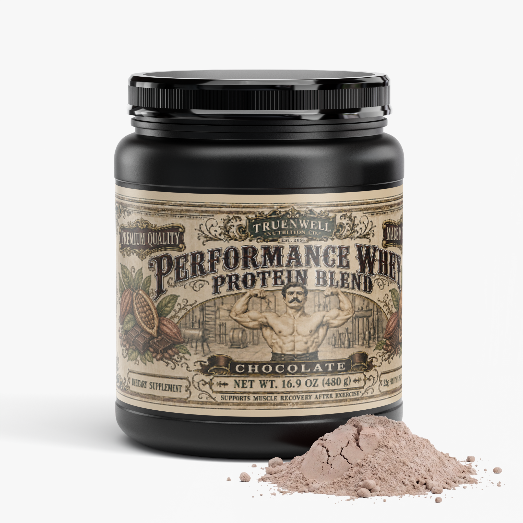 Performance Whey Protein Blend – Chocolate – 22g Protein