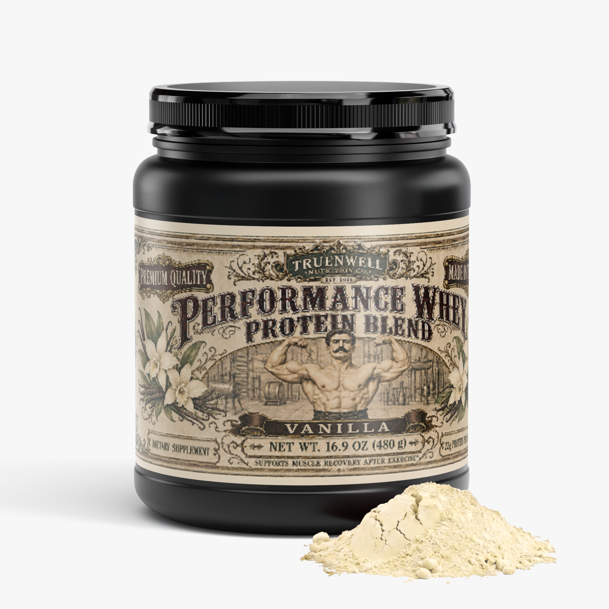 Performance Whey Protein Blend – Vanilla – 22g Protein