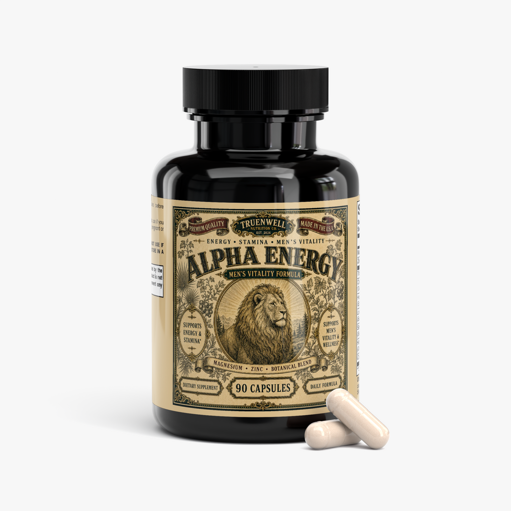 Alpha Energy Men’s Vitality Capsules – 90 Count
