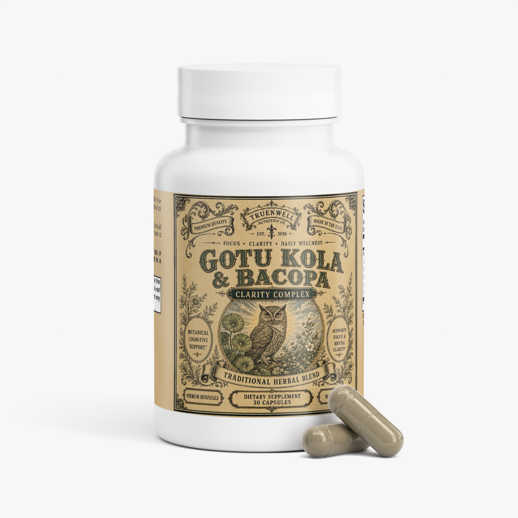 Gotu Kola & Bacopa Clarity Complex – 30 Capsules