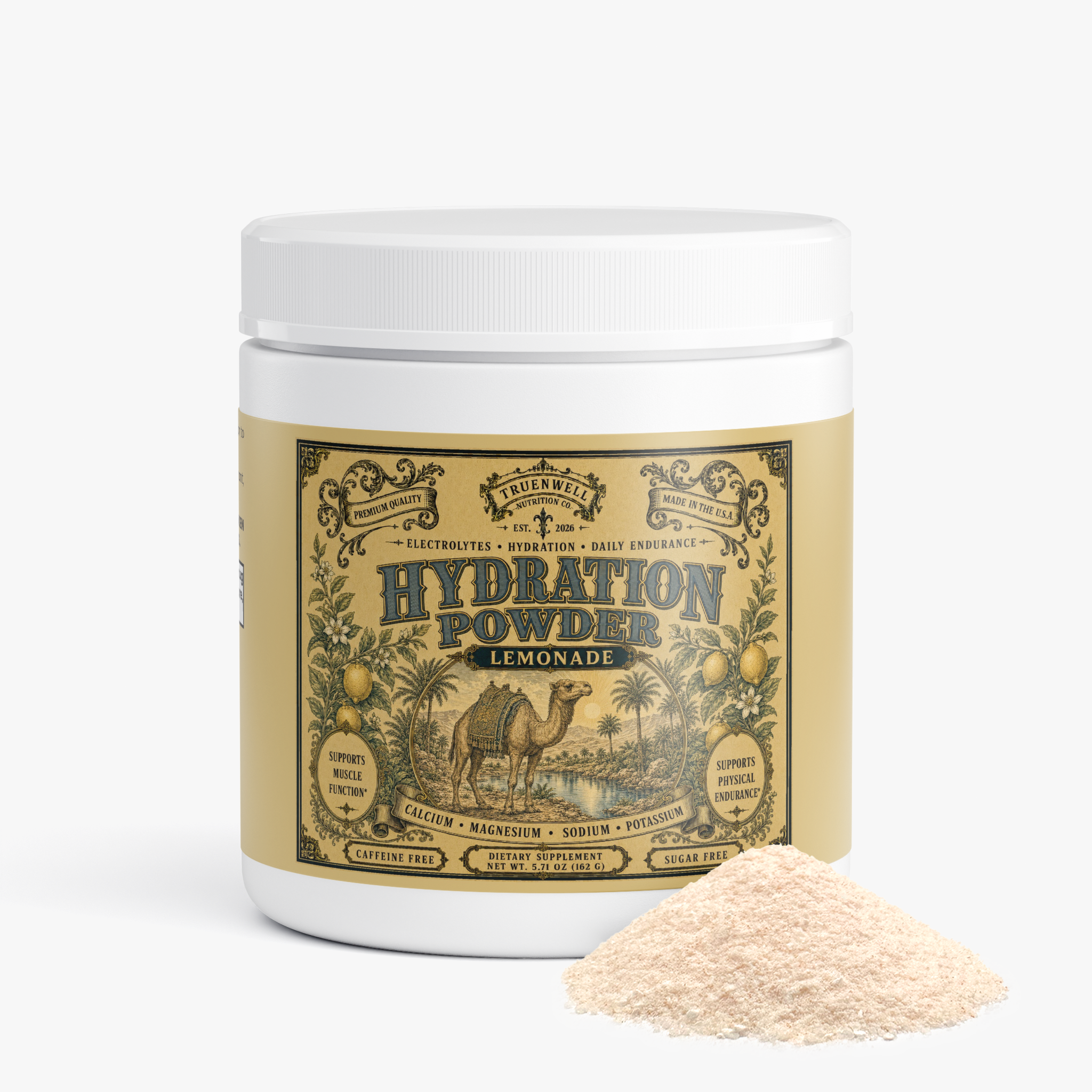 Lemonade Hydration Powder – Electrolyte Drink Mix – 5.71 oz