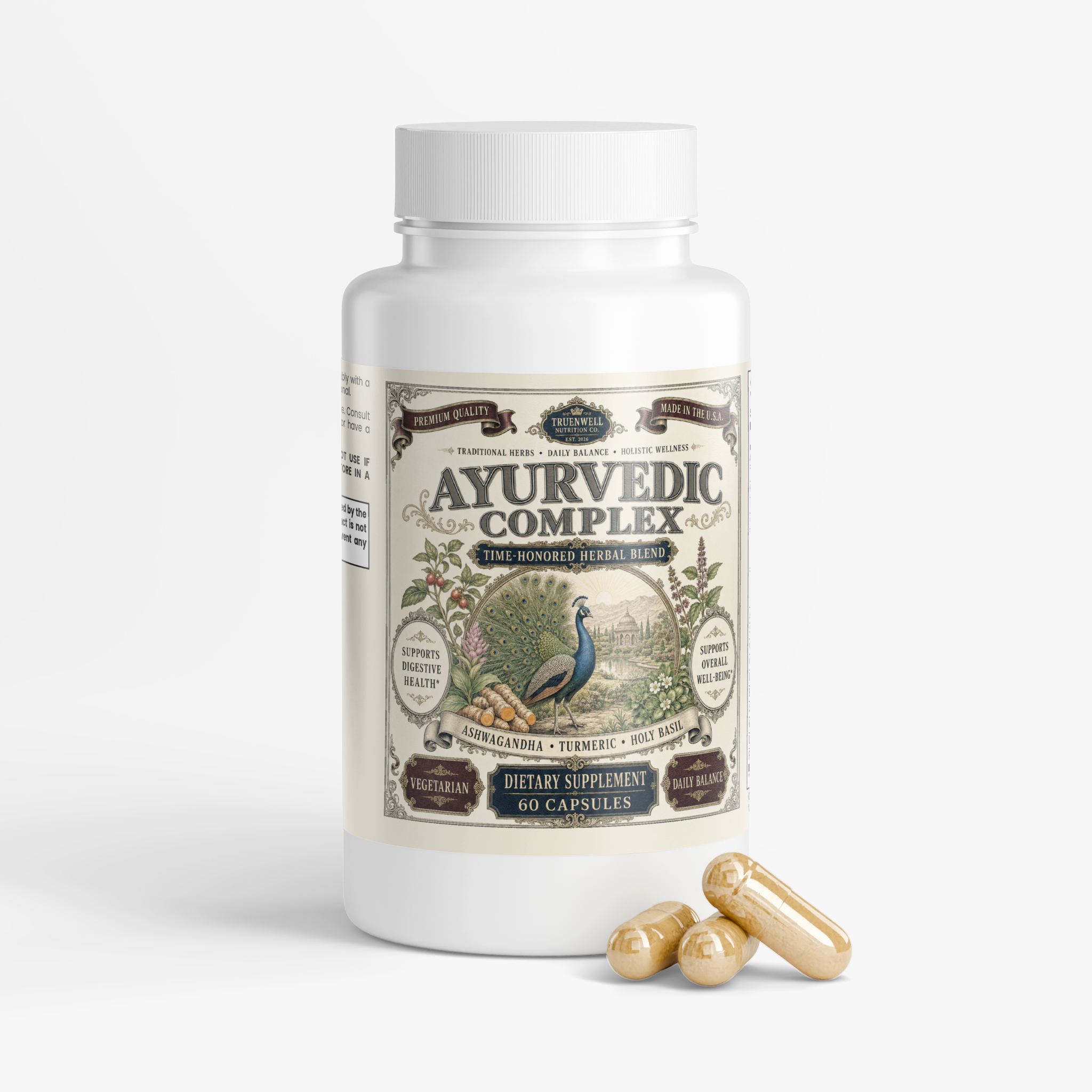 Ayurvedic Complex – Traditional Herbal Blend – 60 Capsules