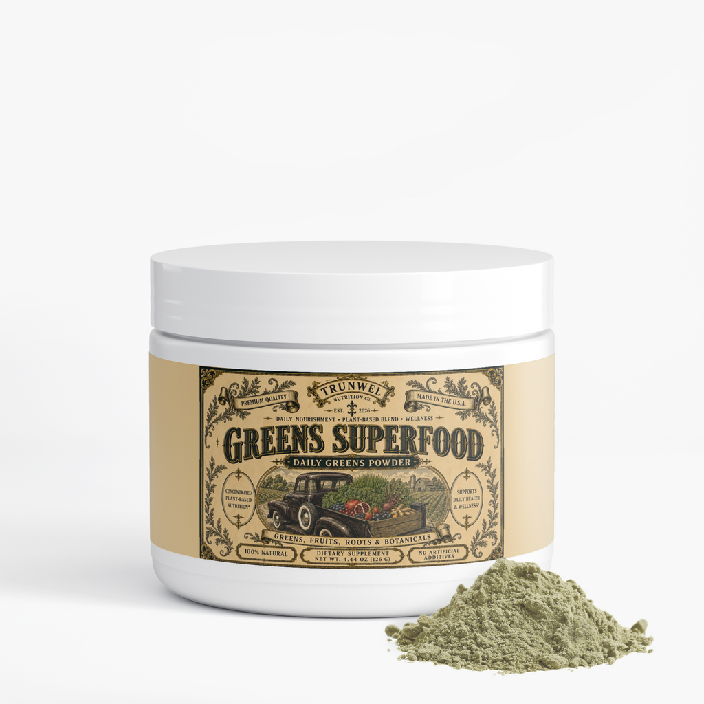 Greens Superfood Powder – Greens, Fruits & Botanicals – 4.44 oz