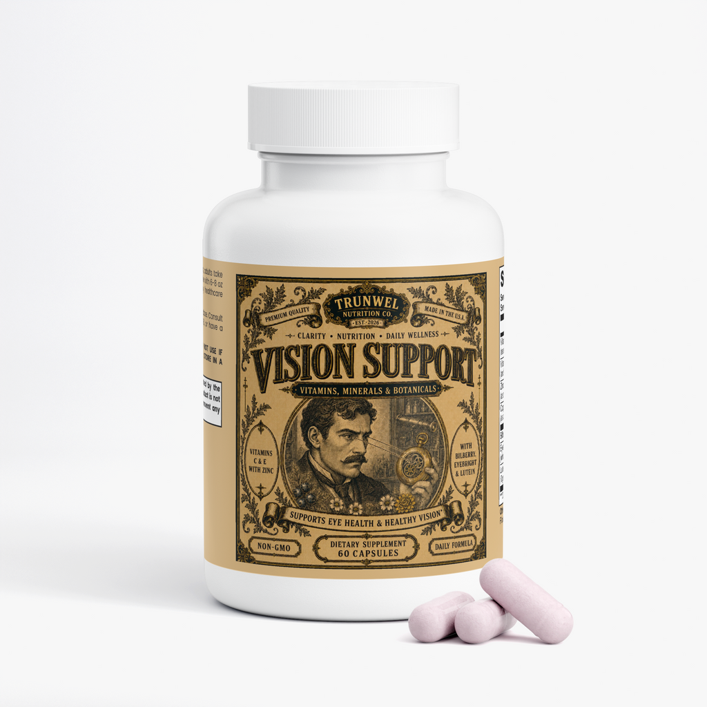 Vision Support with Bilberry, Eyebright & Lutein – 60 Capsules
