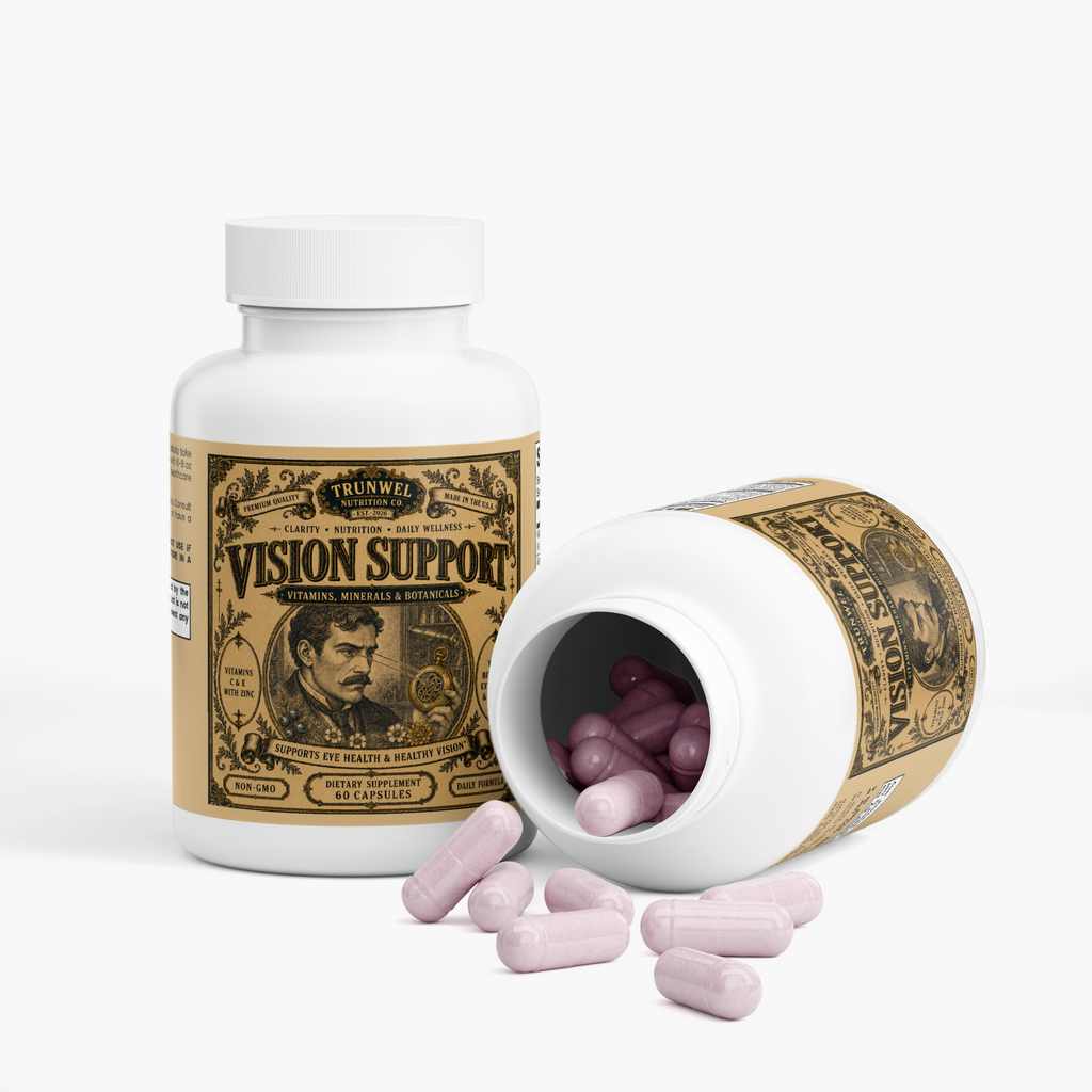 Vision Support with Bilberry, Eyebright & Lutein – 60 Capsules
