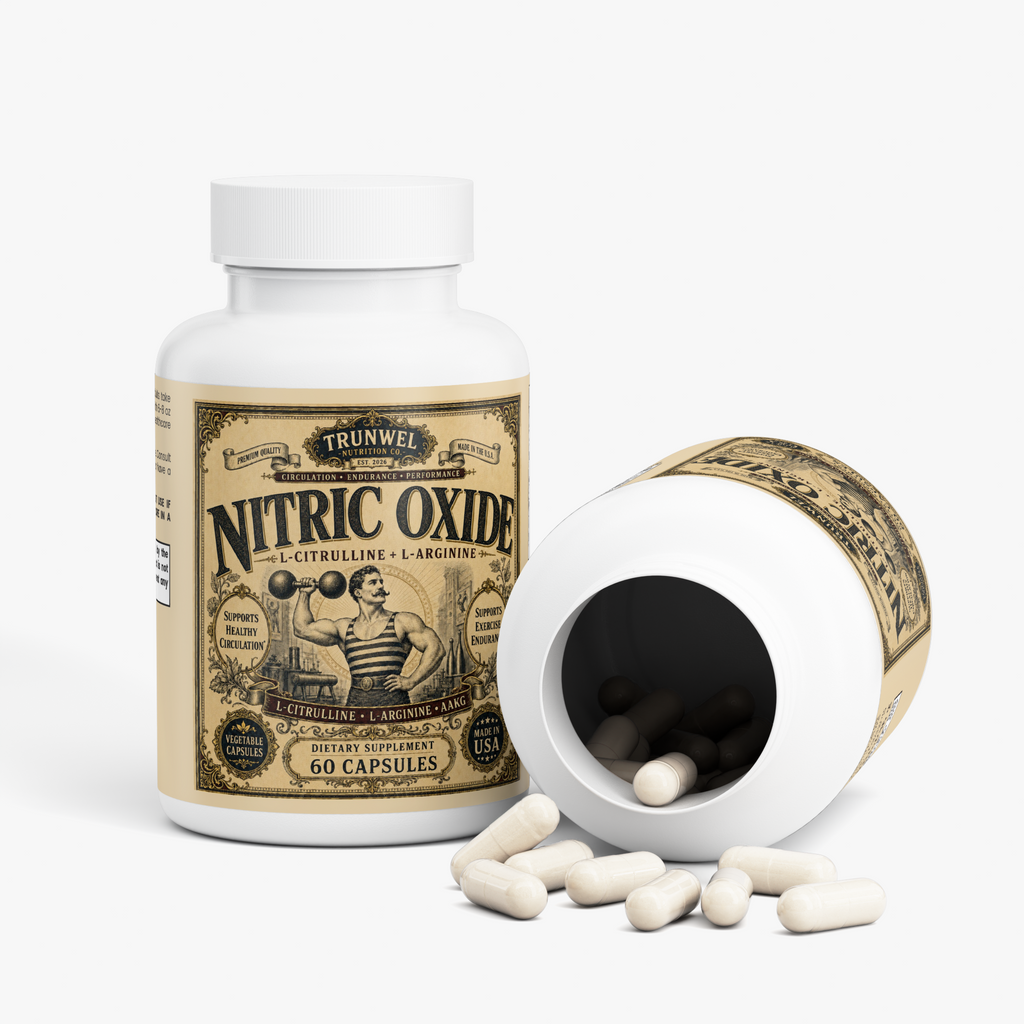 Nitric Oxide Support with L-Citrulline & L-Arginine – 60 Capsules