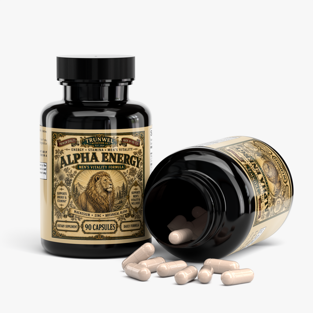 Alpha Energy Men’s Vitality Capsules – 90 Count