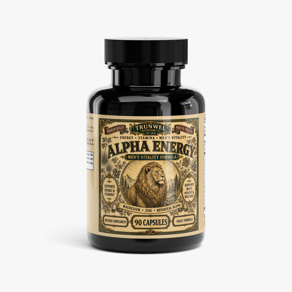 Alpha Energy Men’s Vitality Capsules – 90 Count