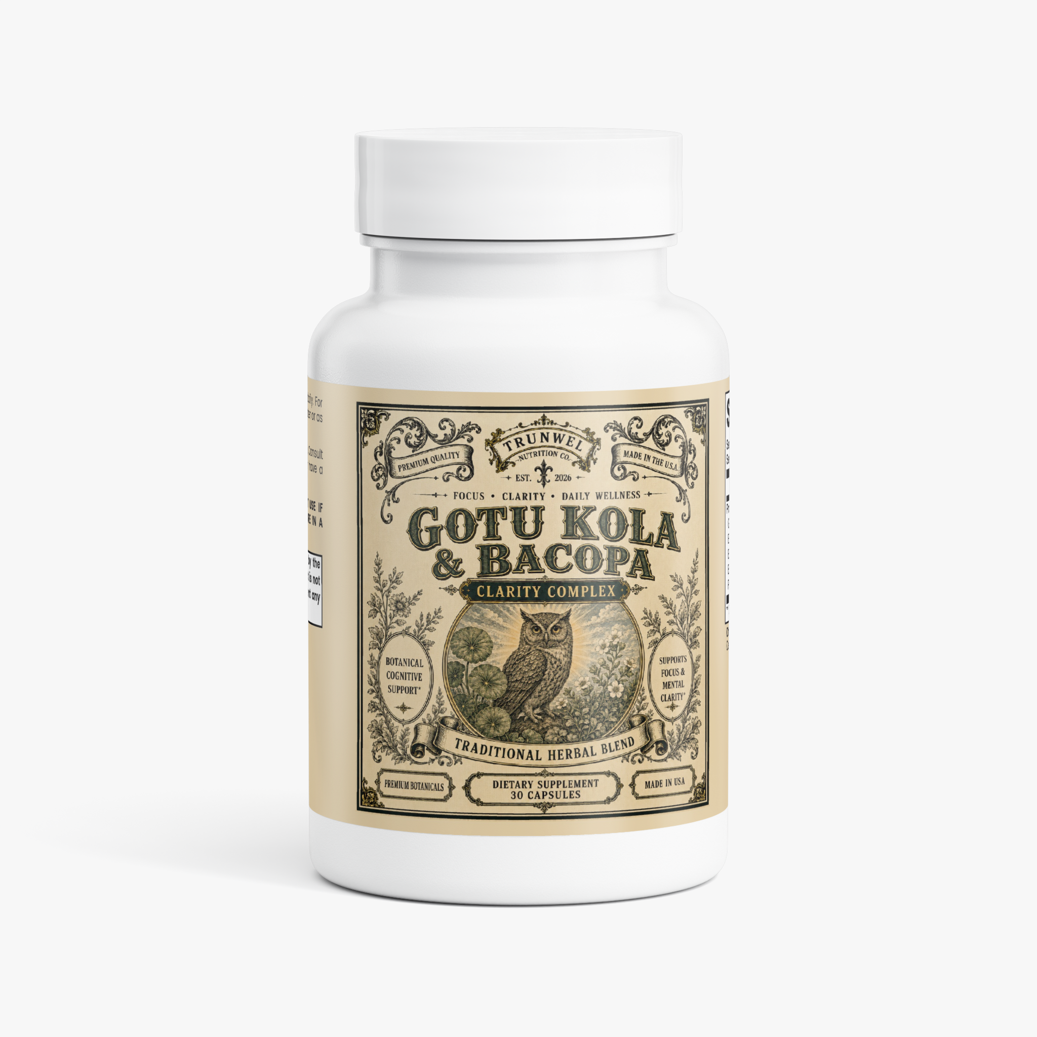 Gotu Kola & Bacopa Clarity Complex – 30 Capsules