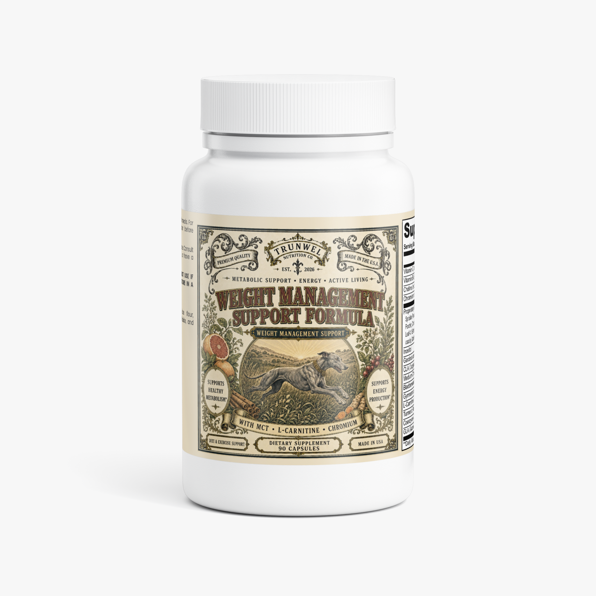 Weight Management Support with MCT  – 90 Capsules