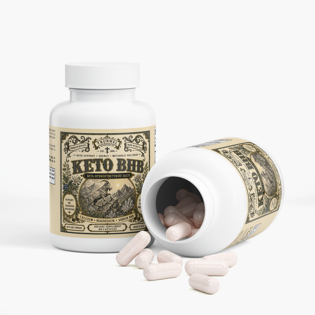 Keto BHB – Exogenous Ketone & Keto Support – 60 Capsules