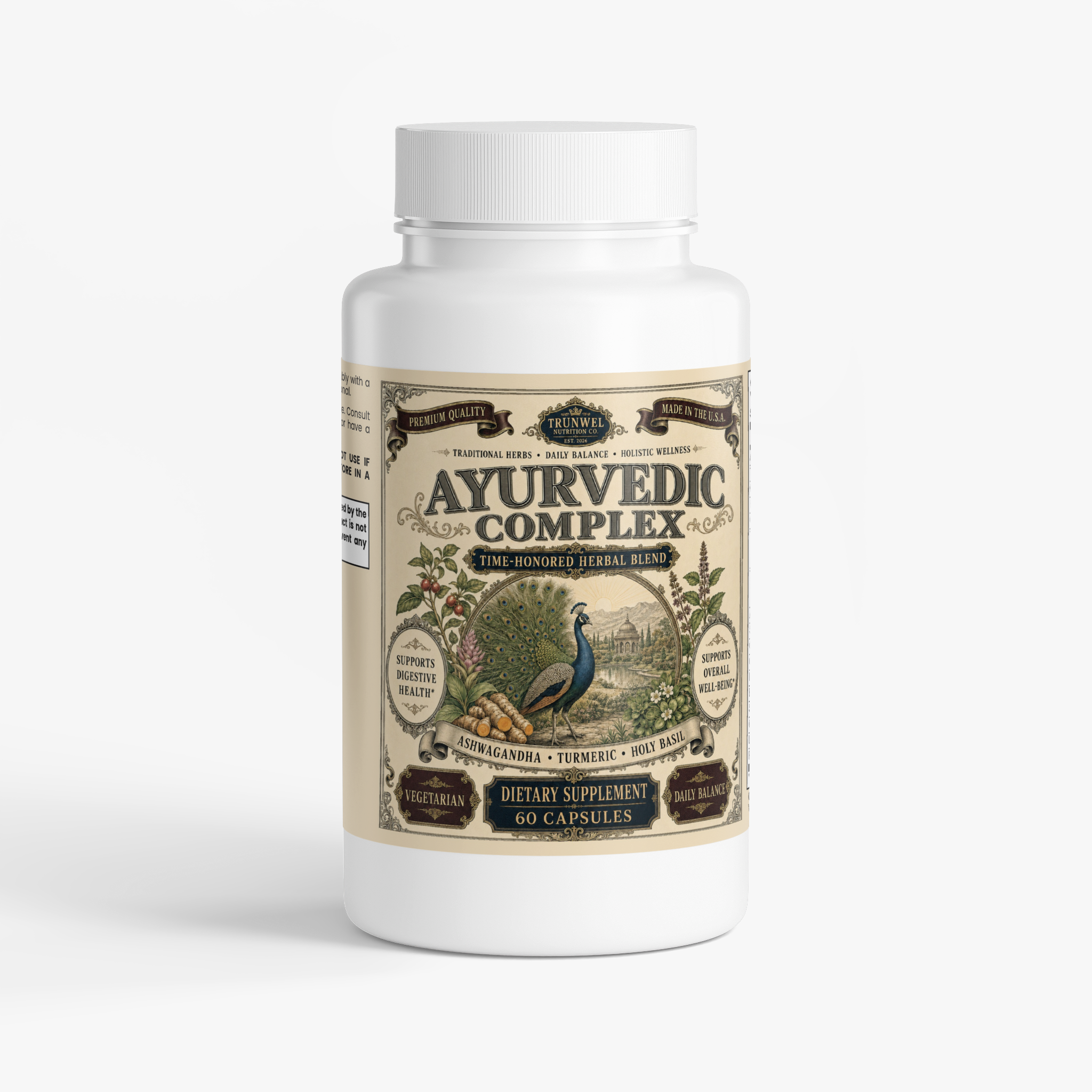 Ayurvedic Complex – Traditional Herbal Blend – 60 Capsules