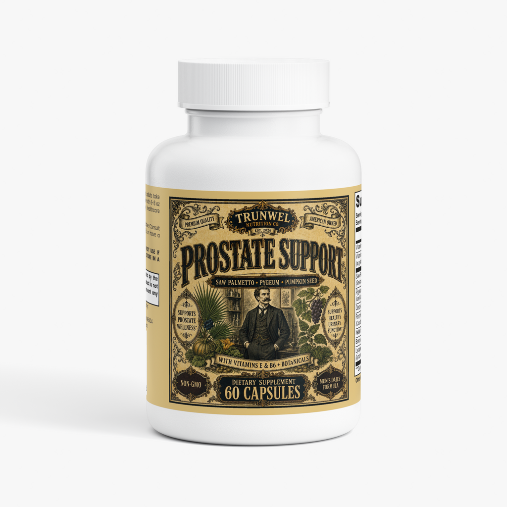 Prostate Support with Saw Palmetto, Pygeum & Pumpkin Seed – 60 Capsules