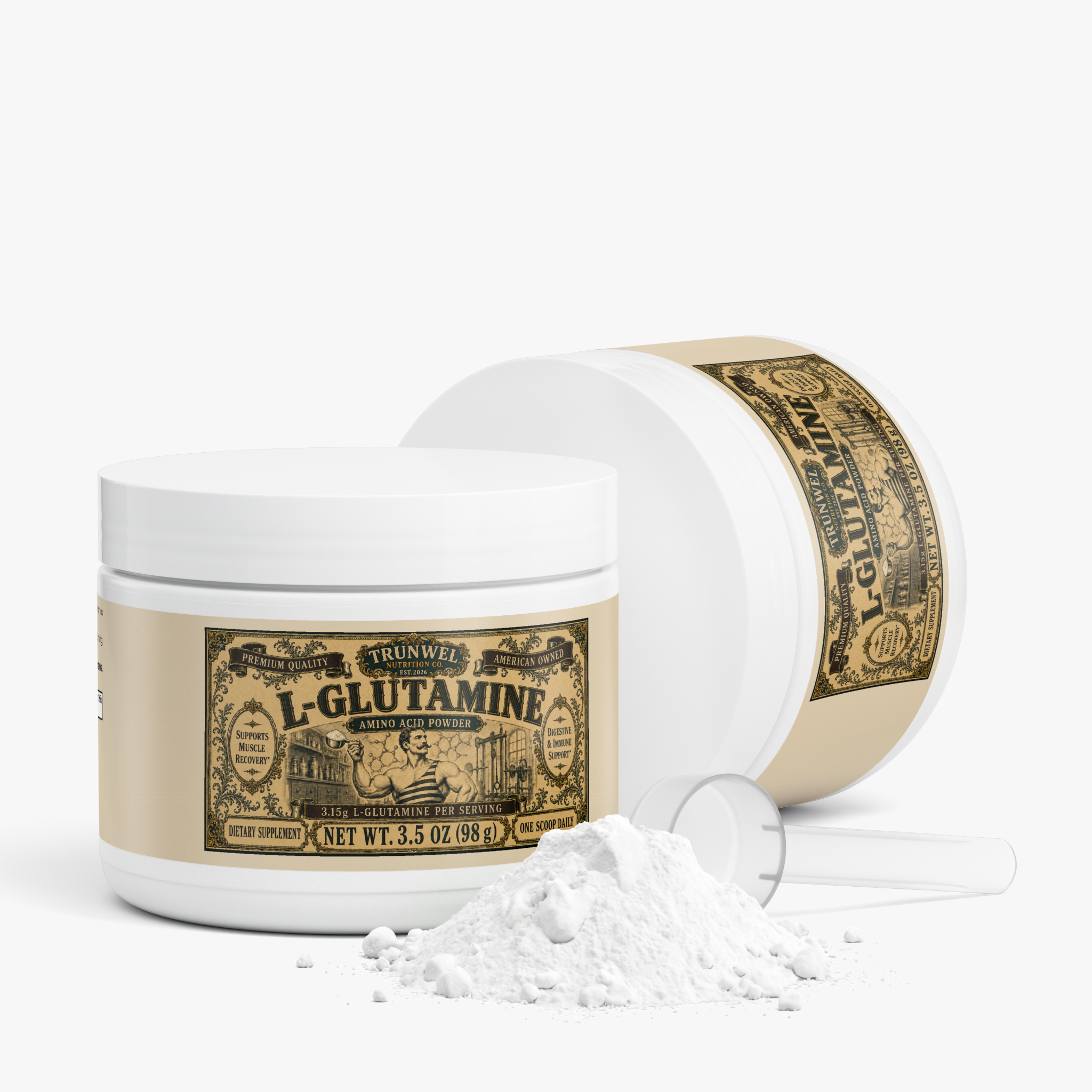 L-Glutamine Powder – 3.15g Per Serving – 30 Servings