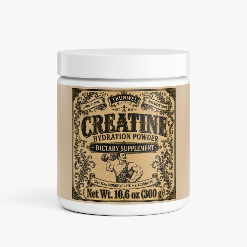 Creatine Monohydrate Hydration Powder with Electrolytes - Lemon