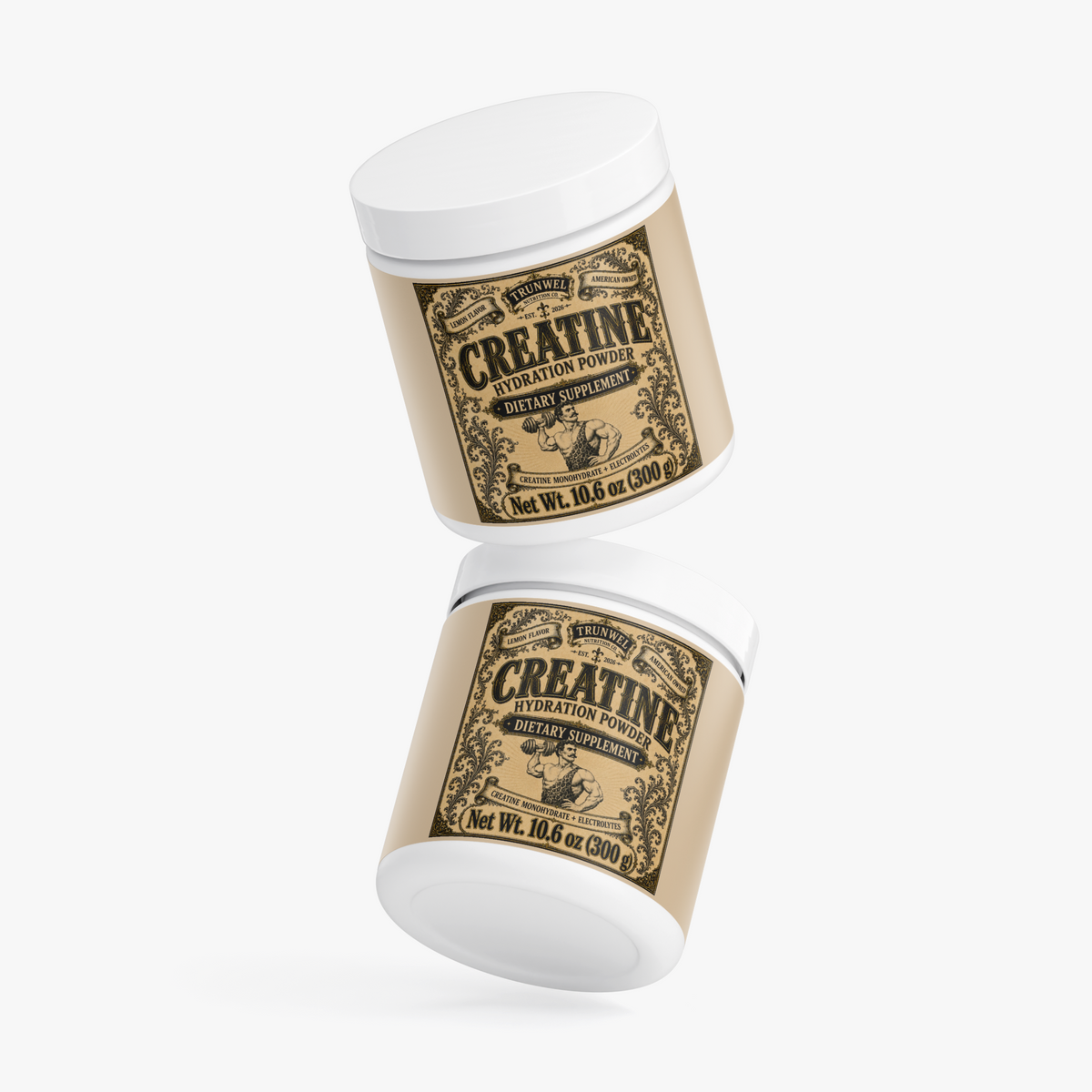 Creatine Monohydrate Hydration Powder with Electrolytes - Lemon
