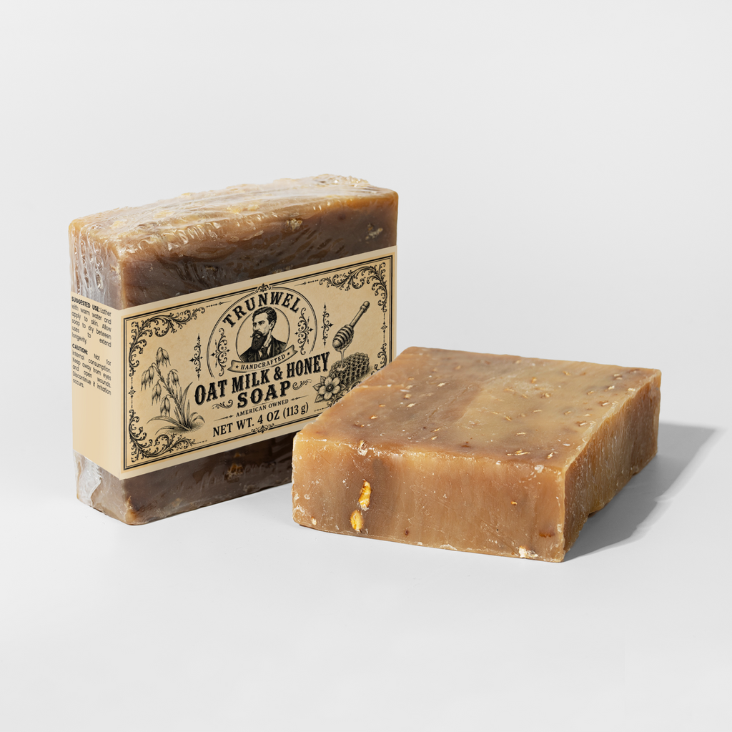 TRUNWEL Handcrafted Oatmeal Honey Soap