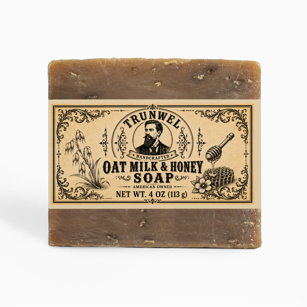 TRUNWEL Handcrafted Oatmeal Honey Soap