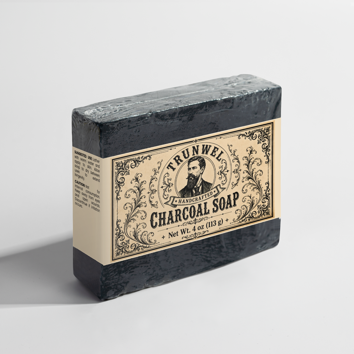 TRUNWEL Handcrafted Charcoal Soap