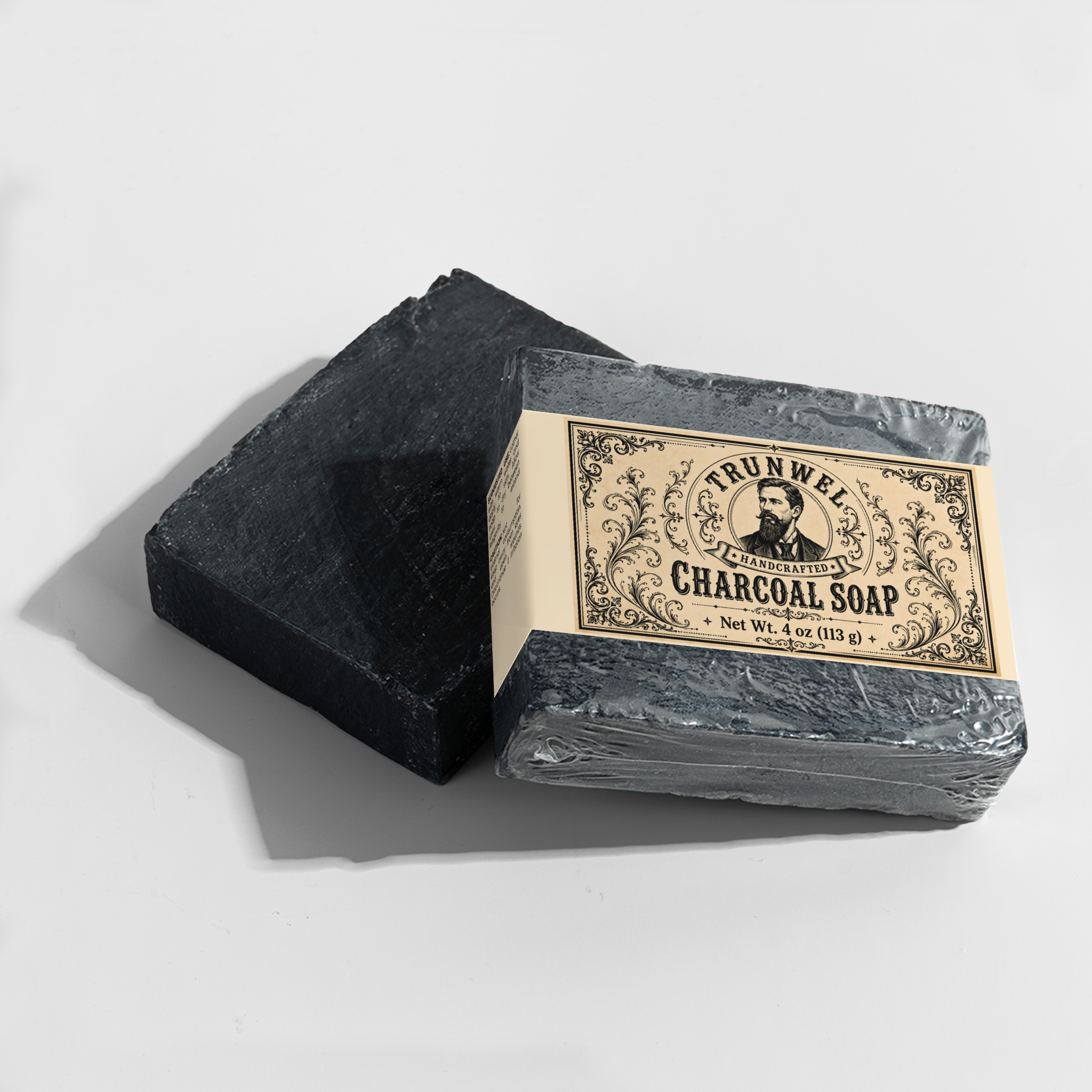 TRUNWEL Handcrafted Charcoal Soap