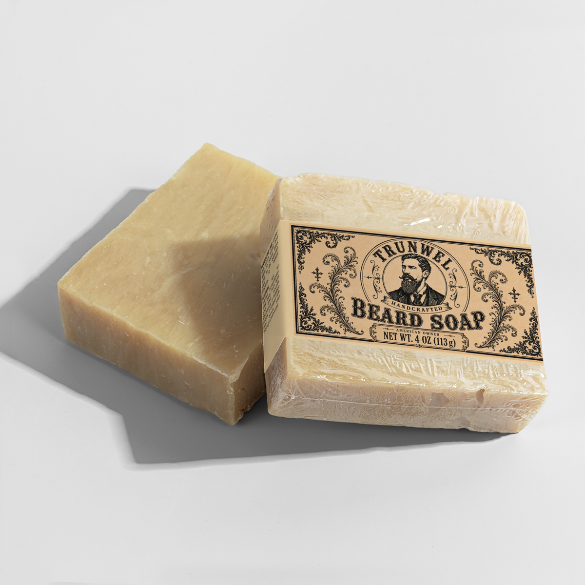 TRUNWEL Handcrafted Sandalwood Beard Soap