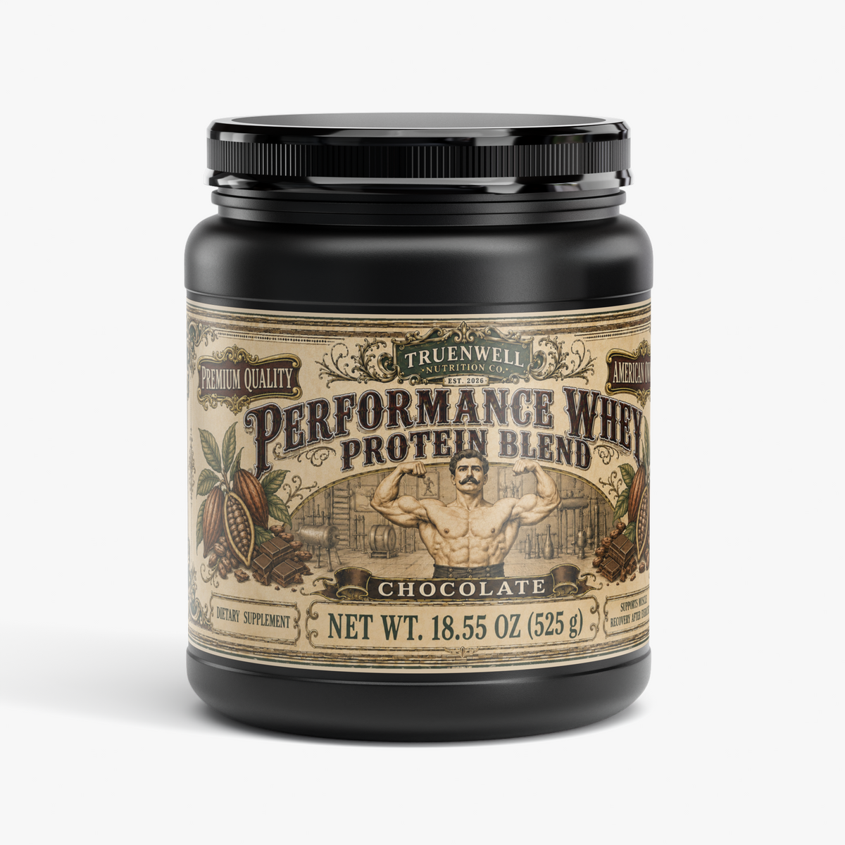 Performance Whey Protein Blend – Chocolate – 22g Protein