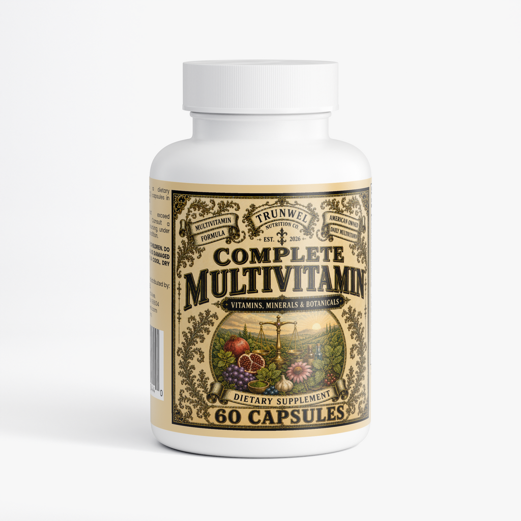Complete Multivitamin with Minerals & Botanicals – 60 Capsules
