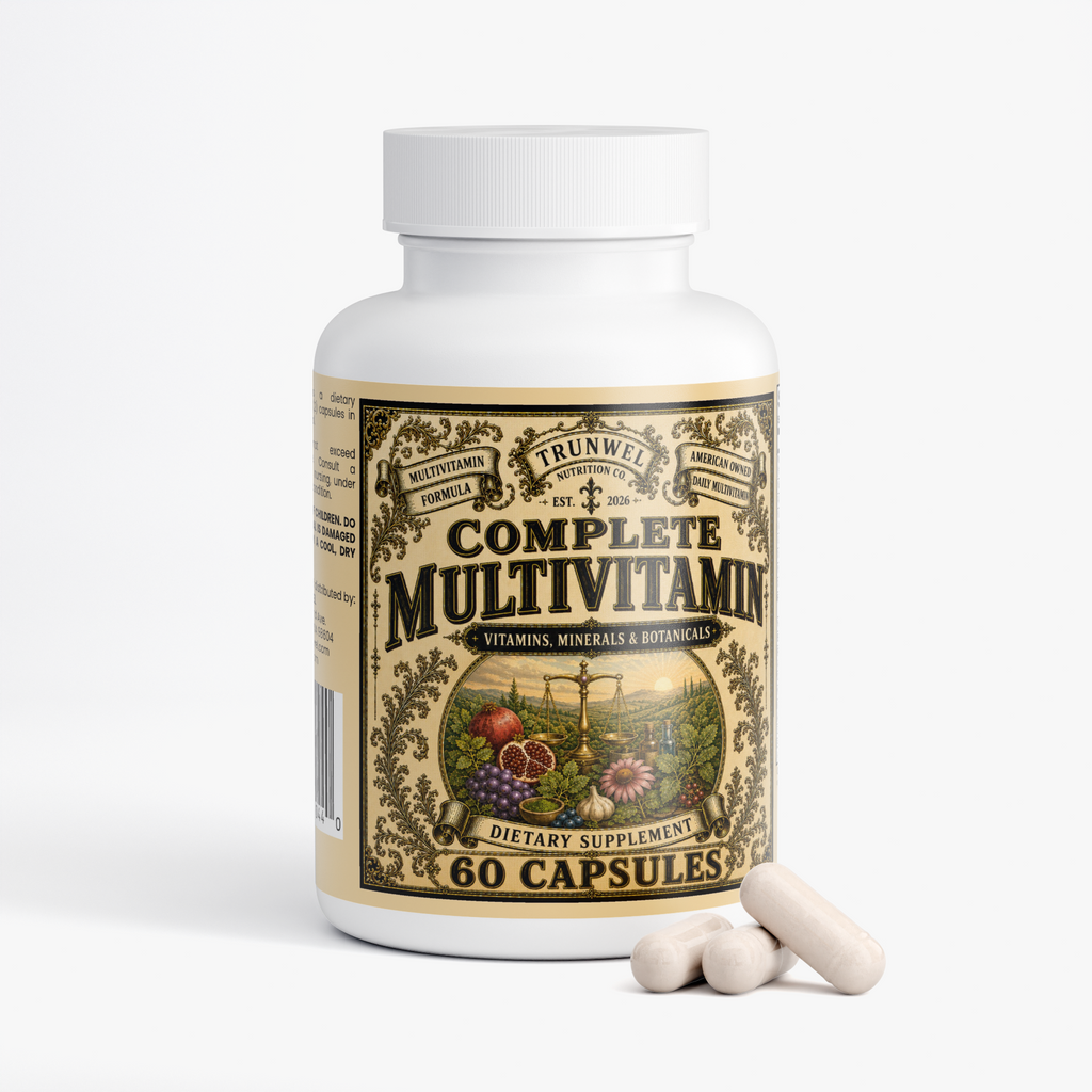 Complete Multivitamin with Minerals & Botanicals – 60 Capsules