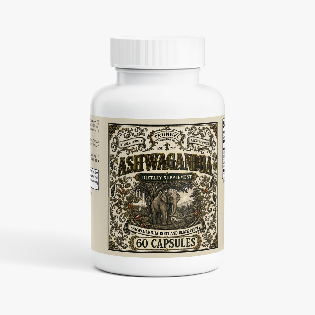 Ashwagandha with Black Pepper – 60 Capsules