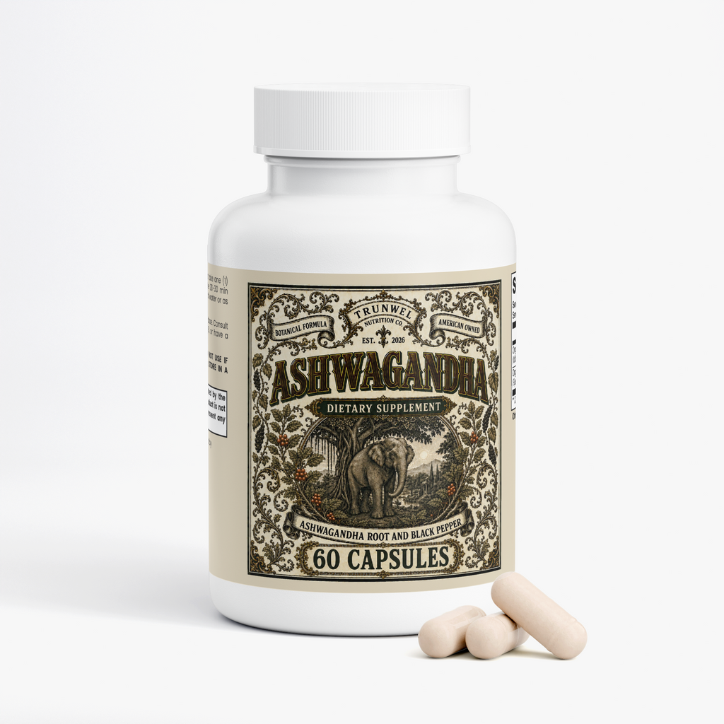 Ashwagandha with Black Pepper – 60 Capsules