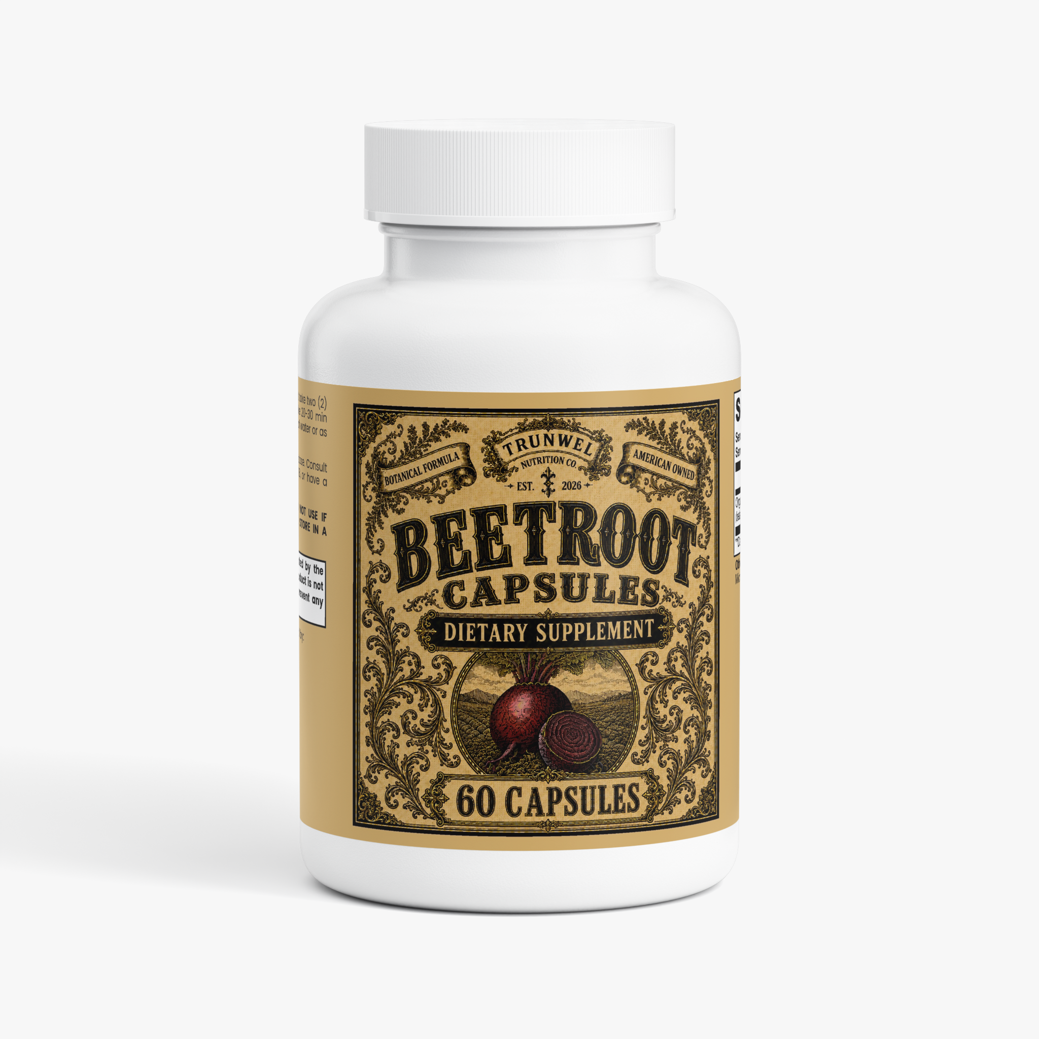 Beetroot Capsules  – Supports Healthy Blood Flow & Circulation