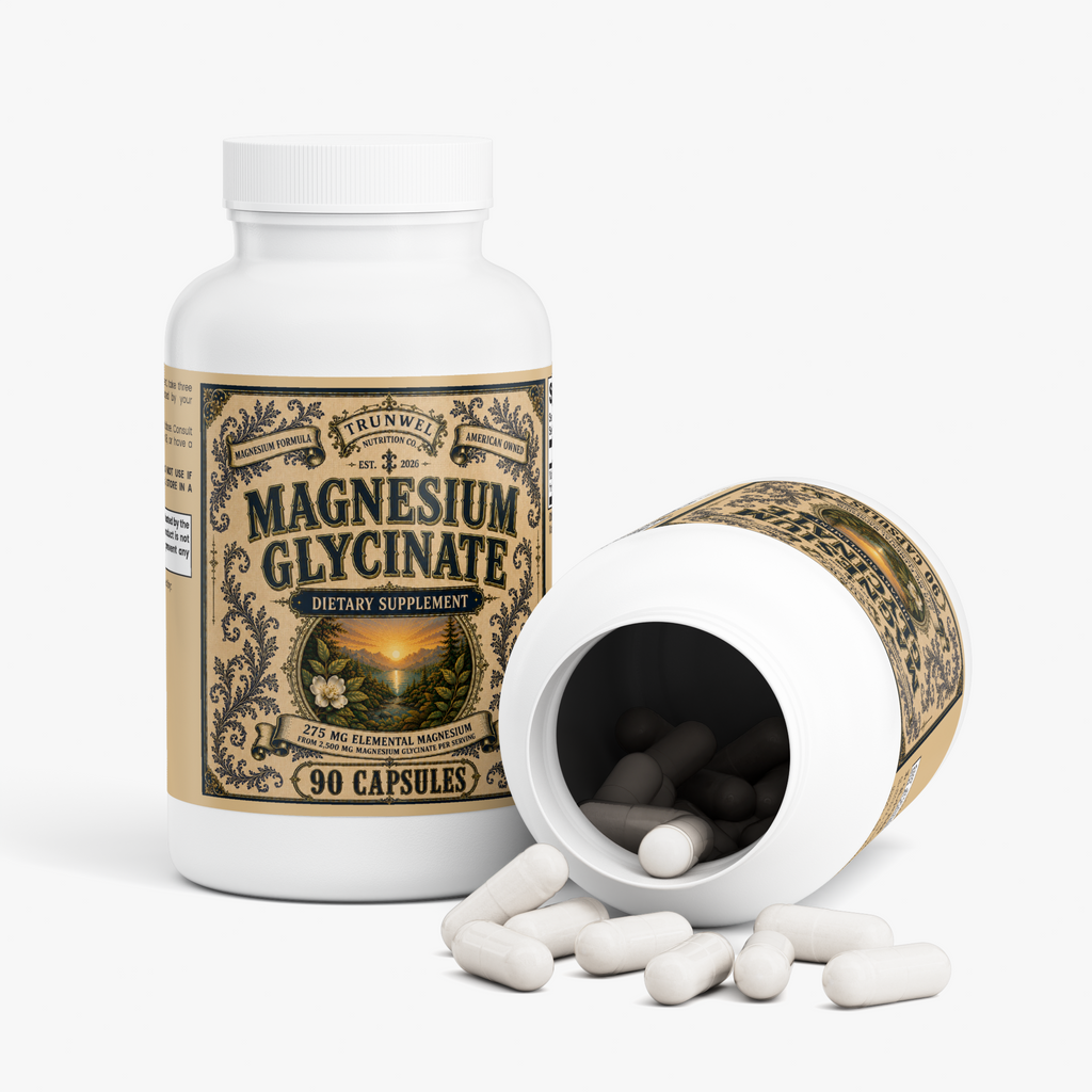 Magnesium Glycinate 275mg – High Absorption Magnesium for Sleep, Relaxation & Muscle Support – 90 Capsules