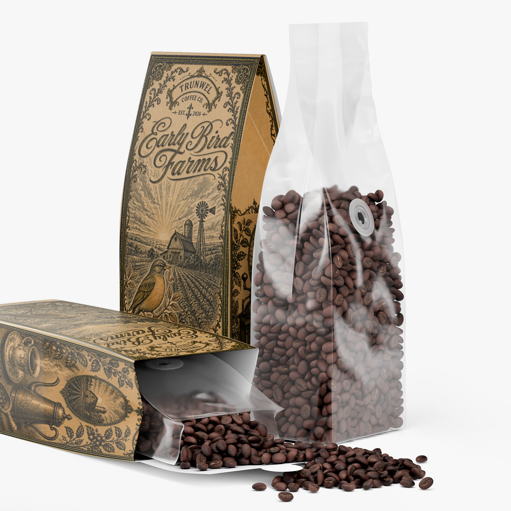 Early Bird Farms - Golden Nut Toffee Artisan Coffee (Medium Roast)