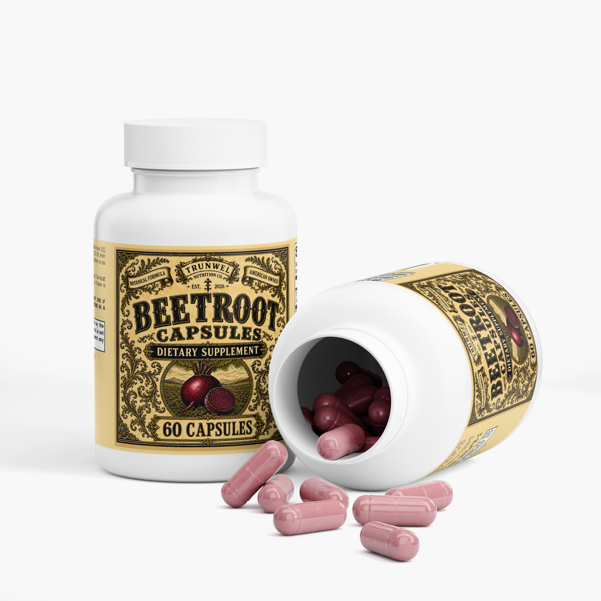 Beetroot Capsules  – Supports Healthy Blood Flow & Circulation