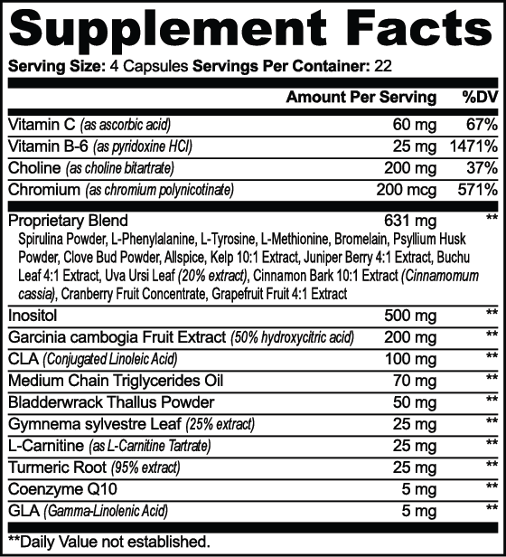 Fat Burner with MCT – Metabolic & Weight Management Support – 90 Capsules
